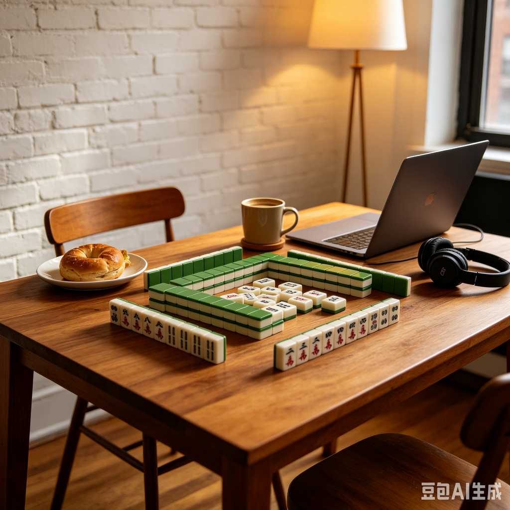 mini pocket mahjong travel set
